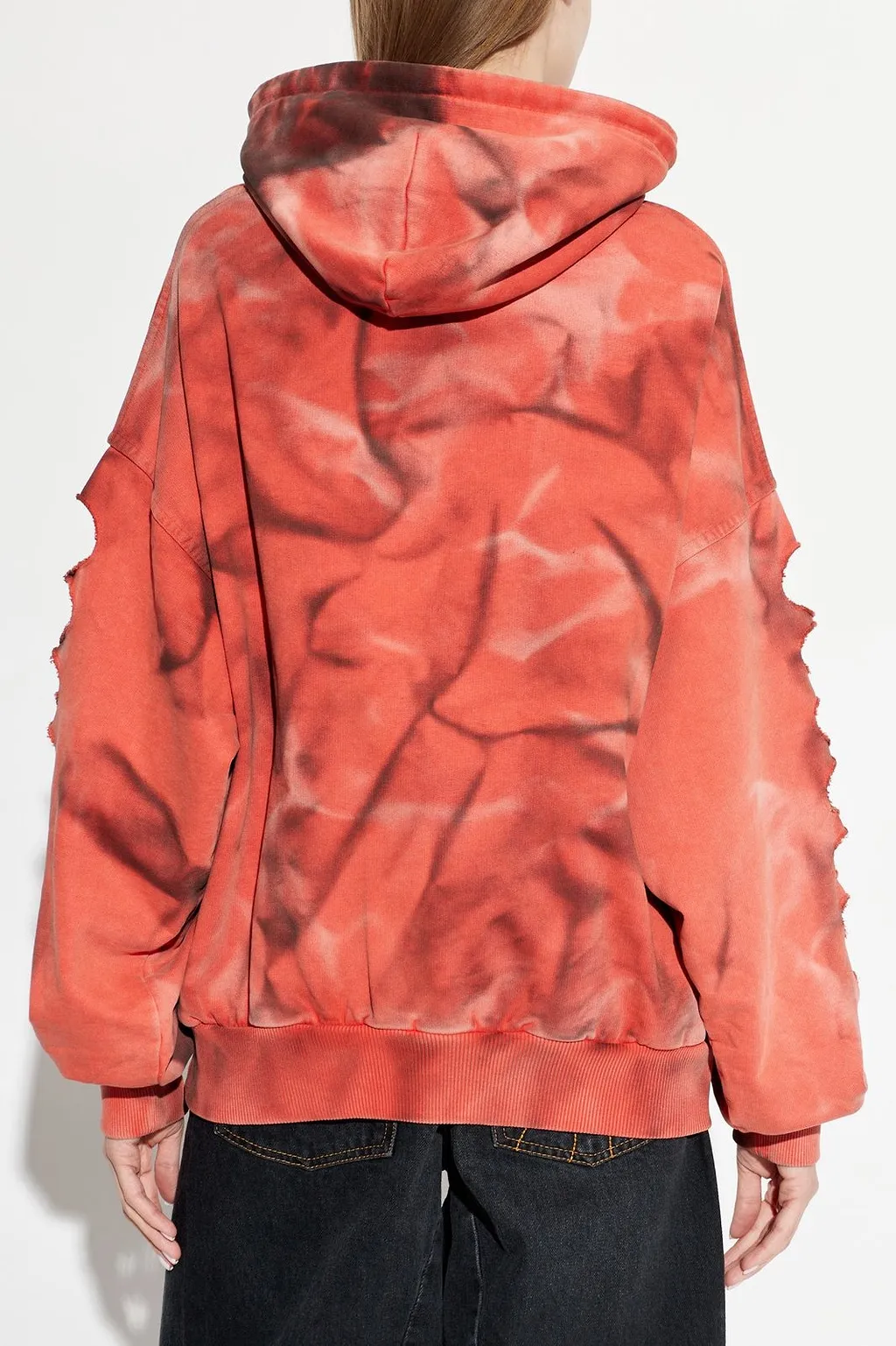 Avavav Distressed Tie-Dye Hoodie