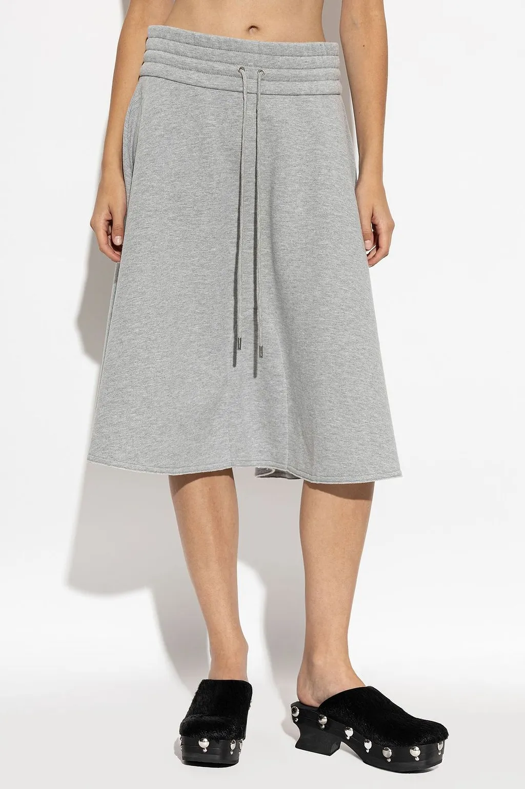Avavav Drawstring Flared Skirt