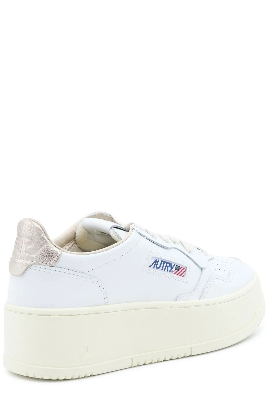 Autry Logo Patch Platform Sneakers