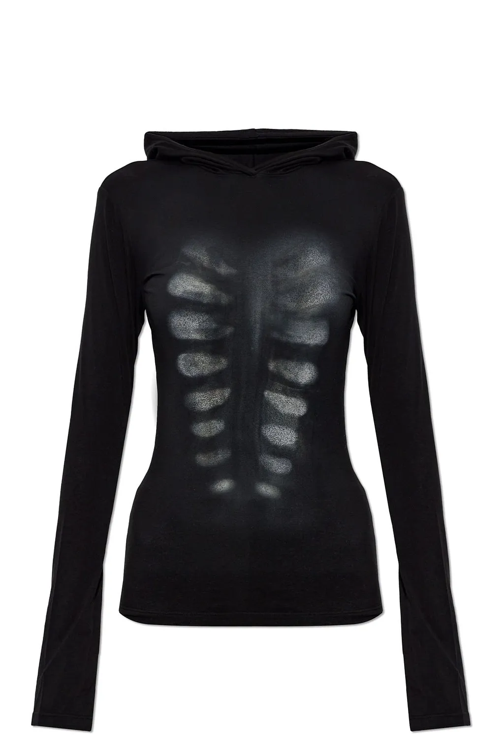 Avavav Xray Printed Hooded Top