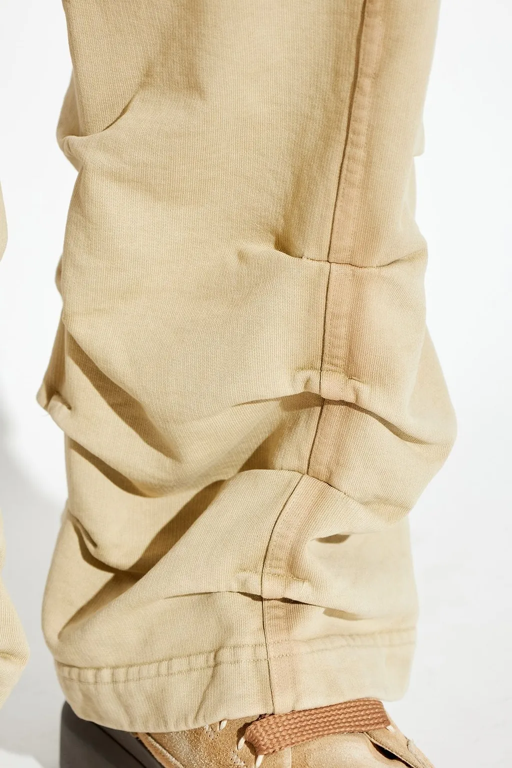 Avavav Ruched Wide-Leg Pants