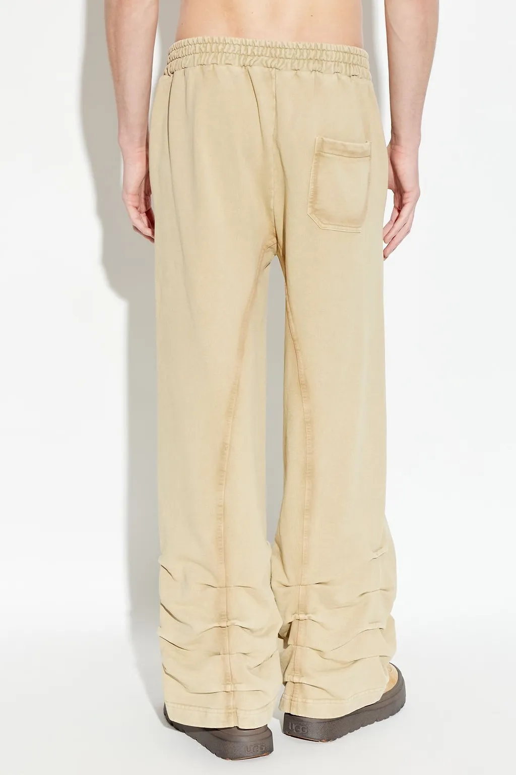 Avavav Ruched Wide-Leg Pants