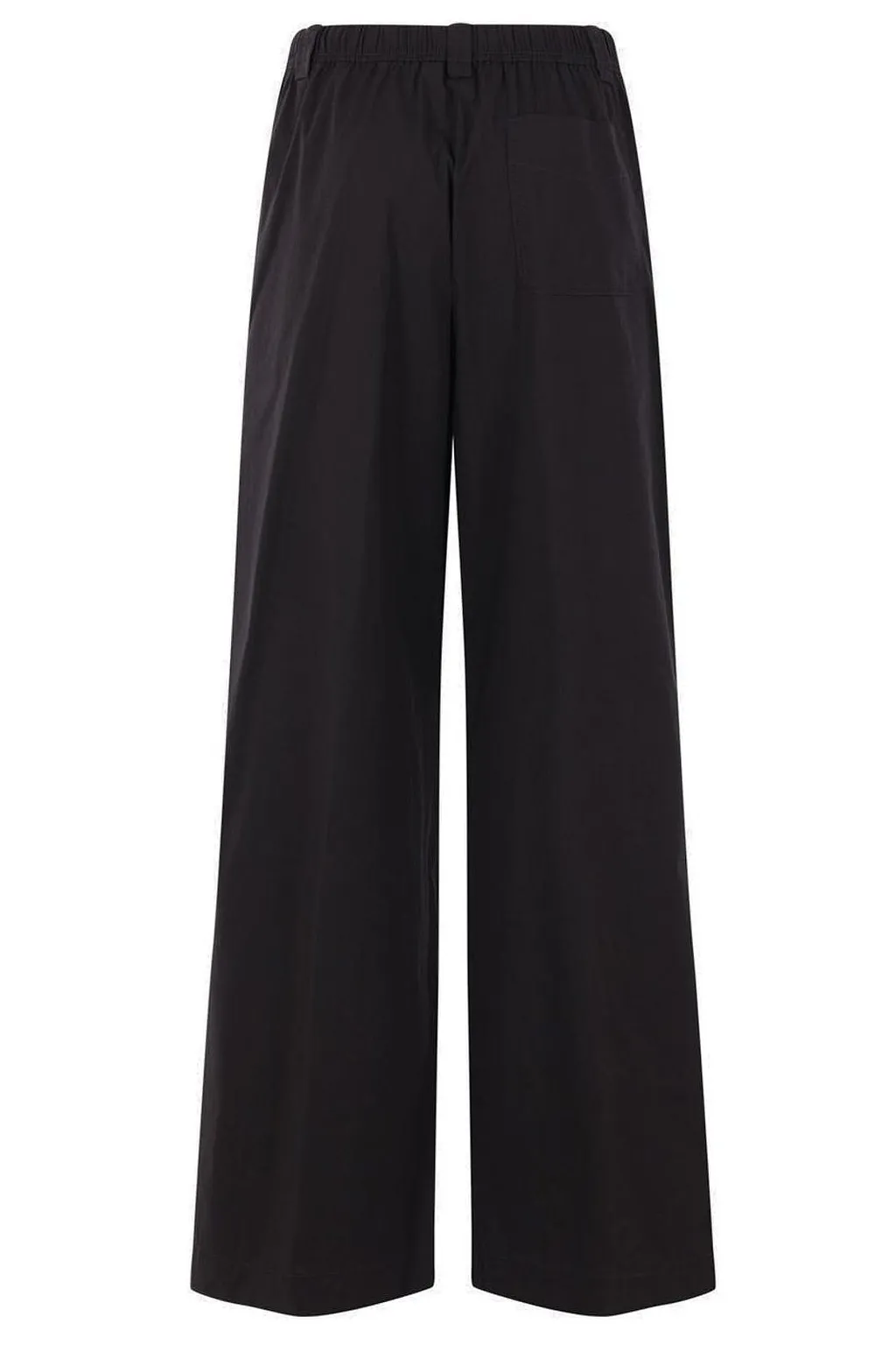 Aspesi Elastic-Waist Wide-Leg Pants