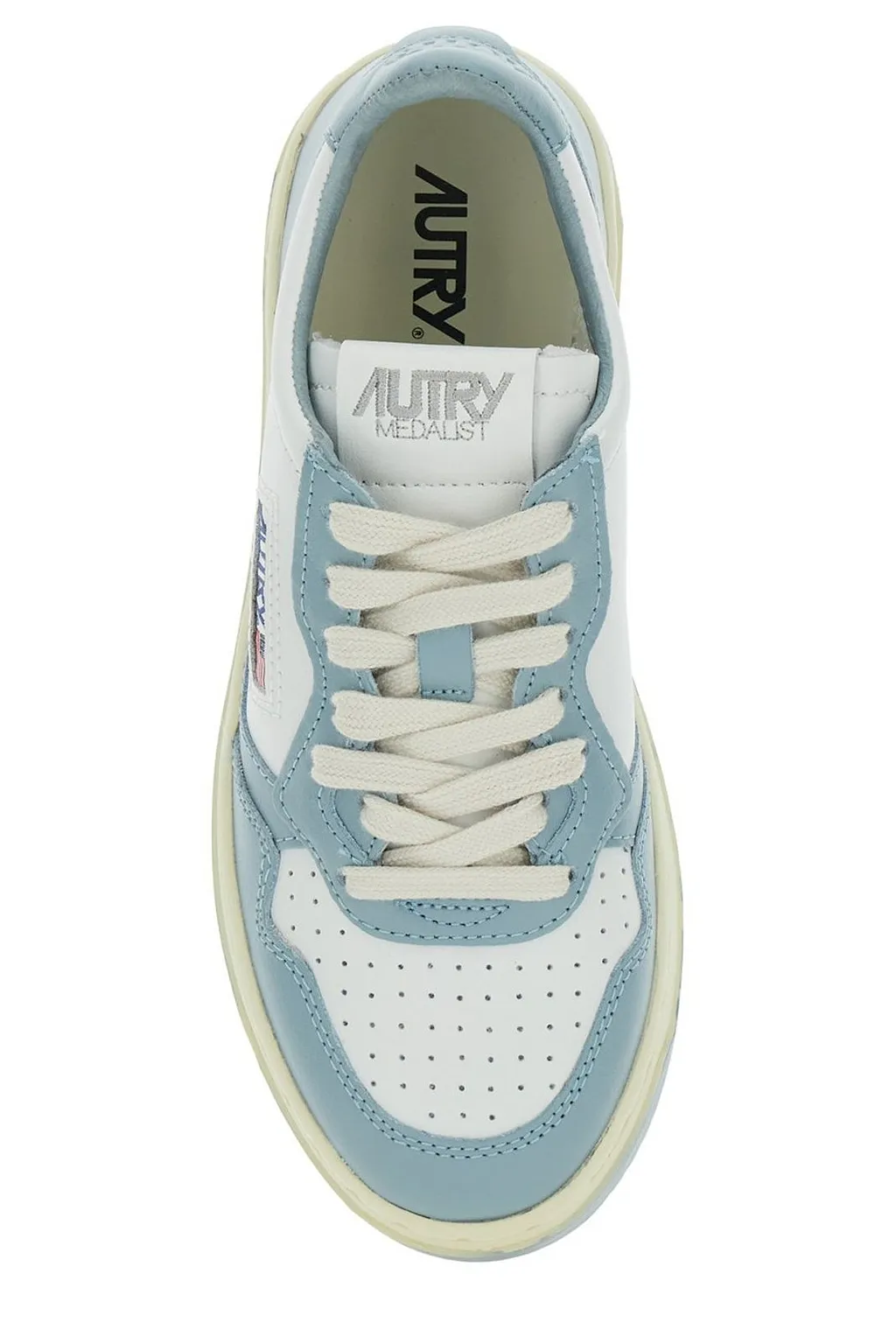 Autry Medalist Bicolor Low-Top Sneakers