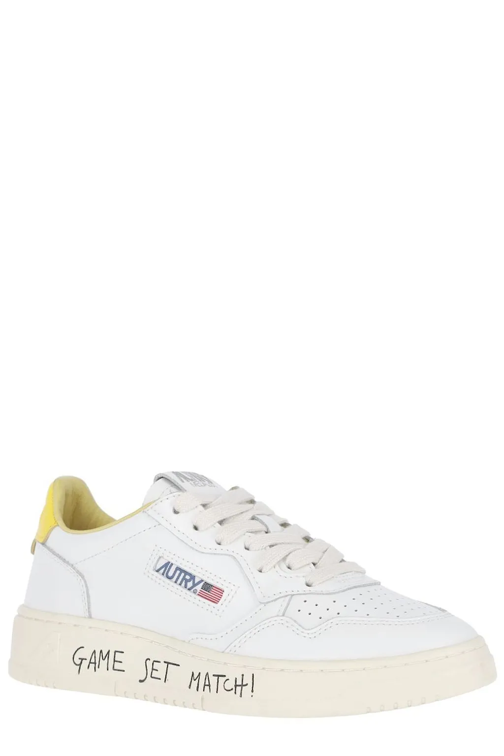 Autry Medalist Lace-Up Sneakers