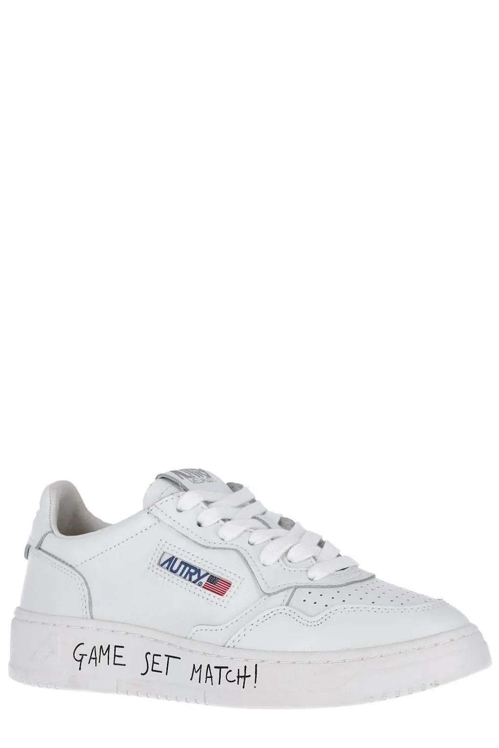 Autry Medalist Lace-Up Sneakers