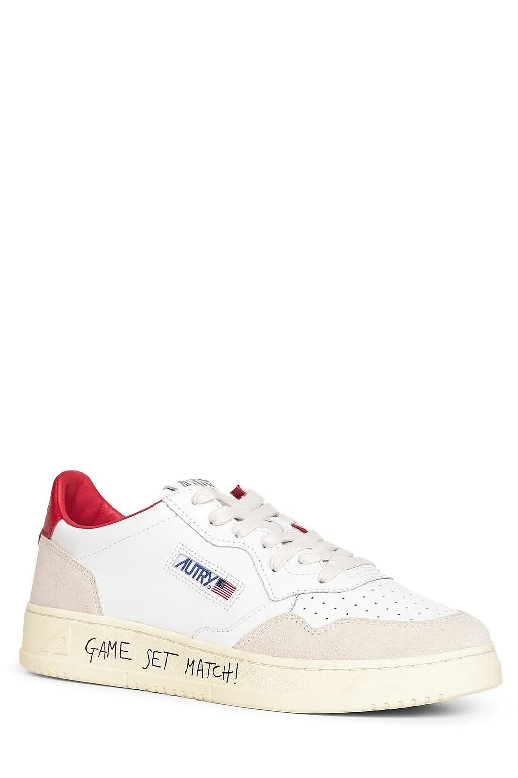 Autry Medalist Lace-Up Sneakers