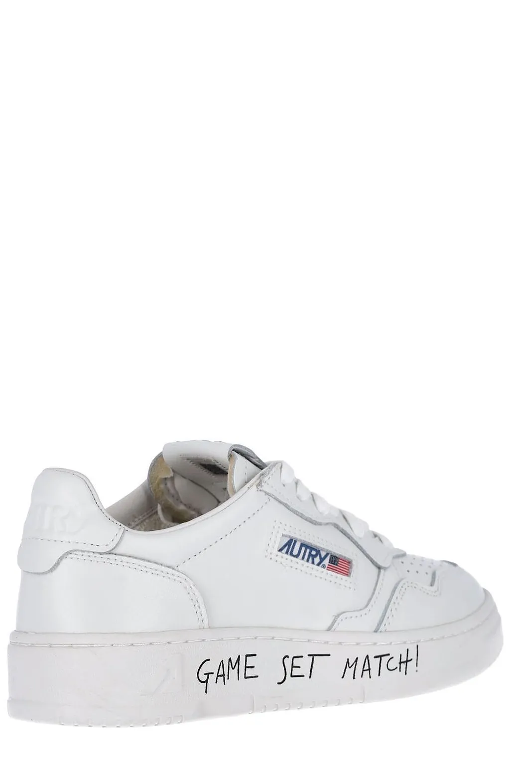 Autry Medalist Lace-Up Sneakers