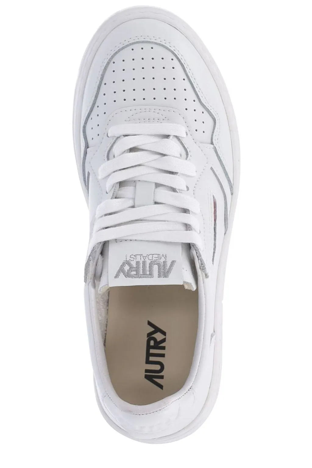 Autry Medalist Lace-Up Sneakers