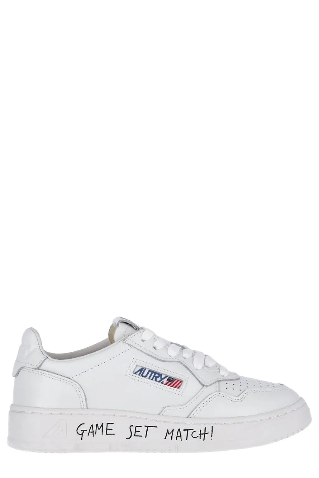 Autry Medalist Lace-Up Sneakers