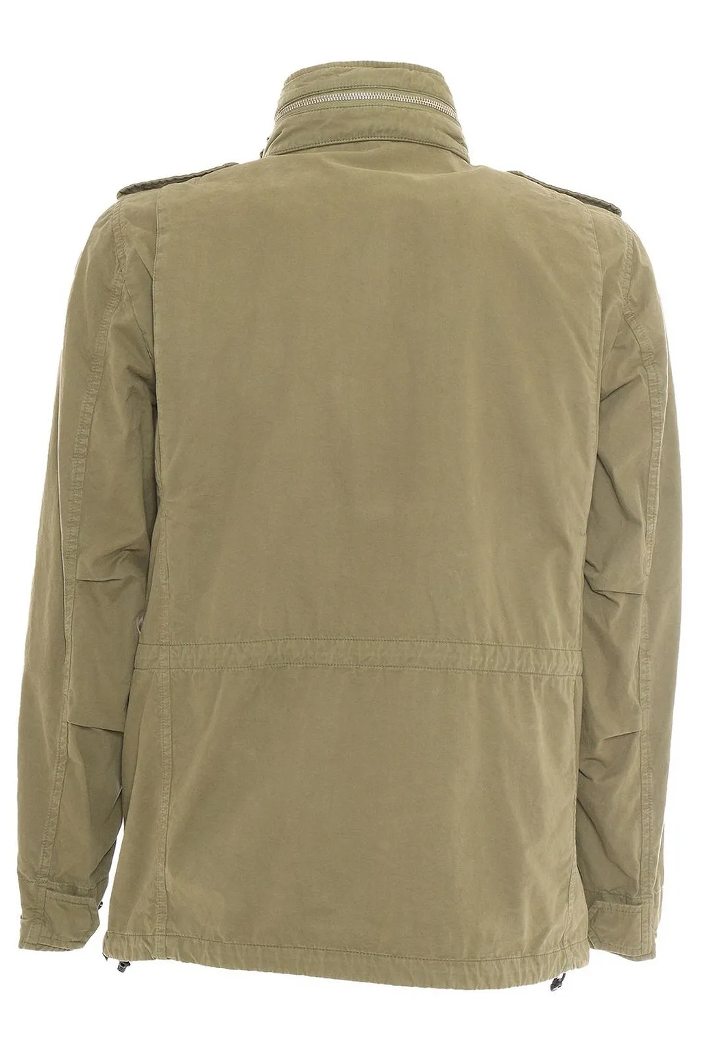Aspesi Logo Patch Military Style Jacket