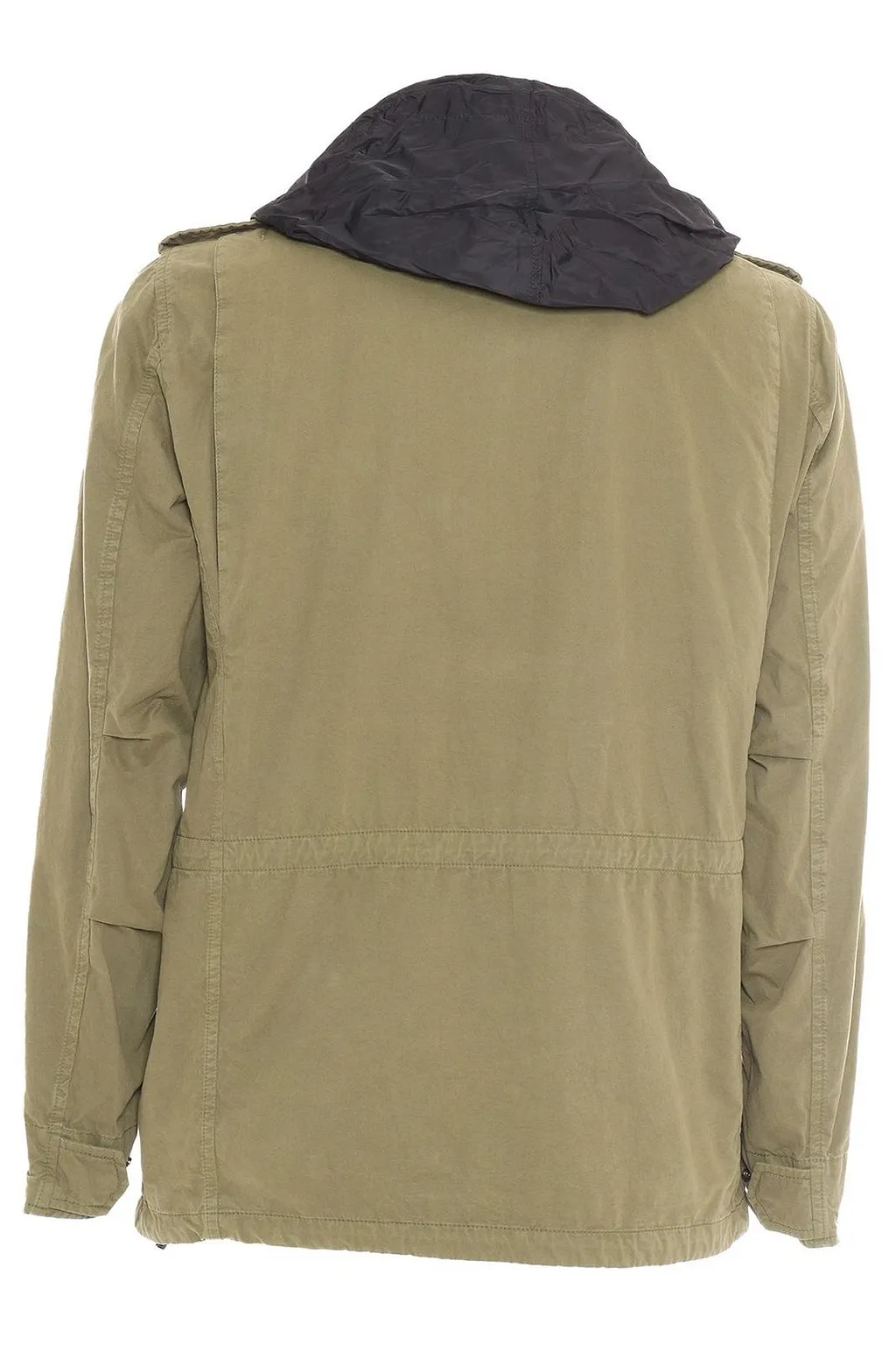Aspesi Logo Patch Military Style Jacket