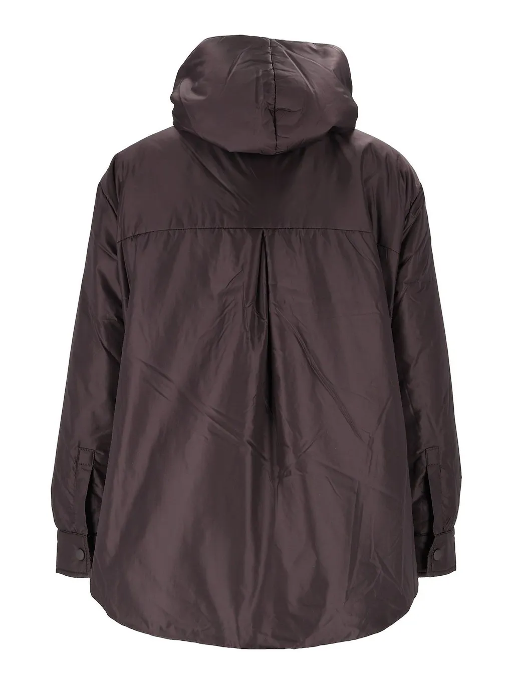 Aspesi Long Sleeved Press-Stud Hooded Jacket
