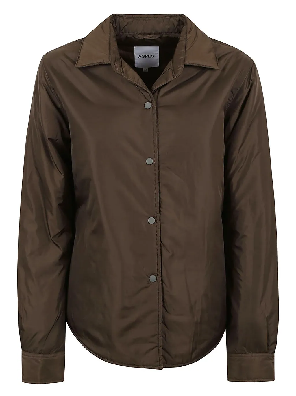 Aspesi Padded Long-Sleeved Shirt Jacket