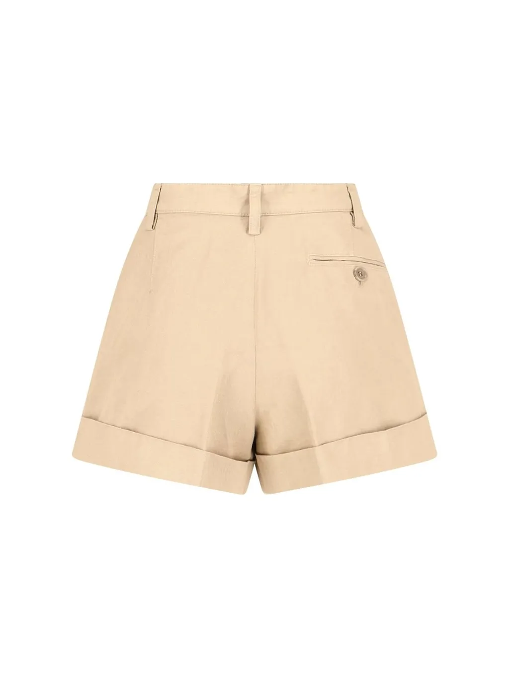 Aspesi Pleated Cuffed Shorts
