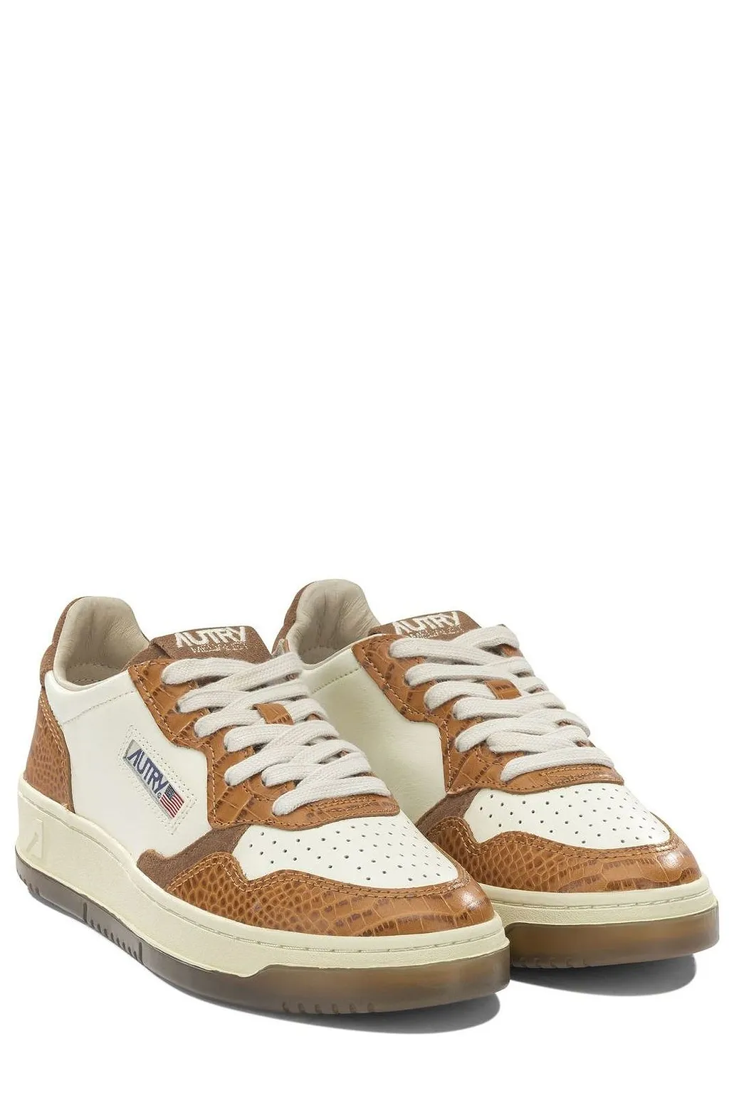 Autry Medalist Panelled Low-Top Sneakers