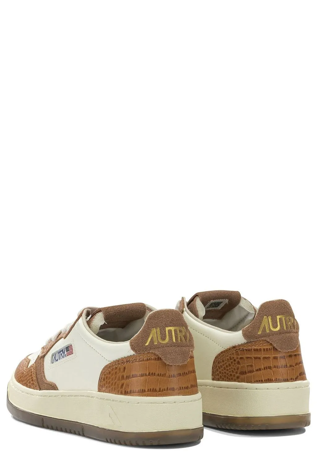 Autry Medalist Panelled Low-Top Sneakers