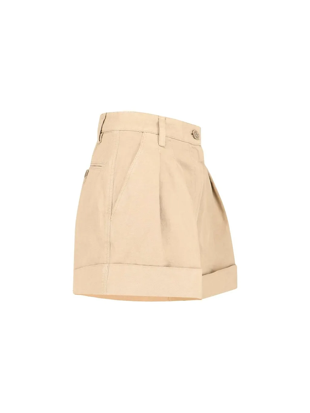 Aspesi Pleated Cuffed Shorts