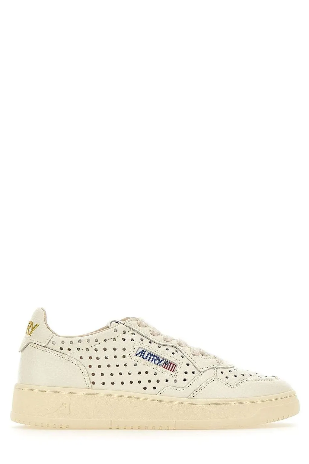 Autry Medalist Perforated Low-Top Sneakers
