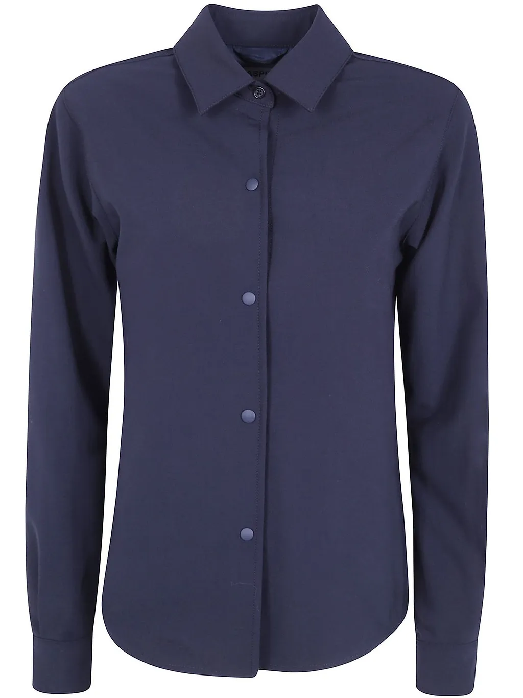 Aspesi Press-Stud Long-Sleeve Shirt