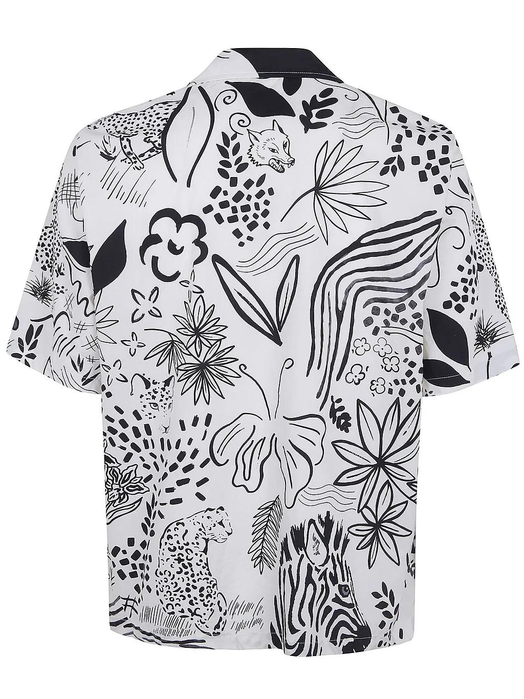 Aspesi Short Sleeve Printed Shirt