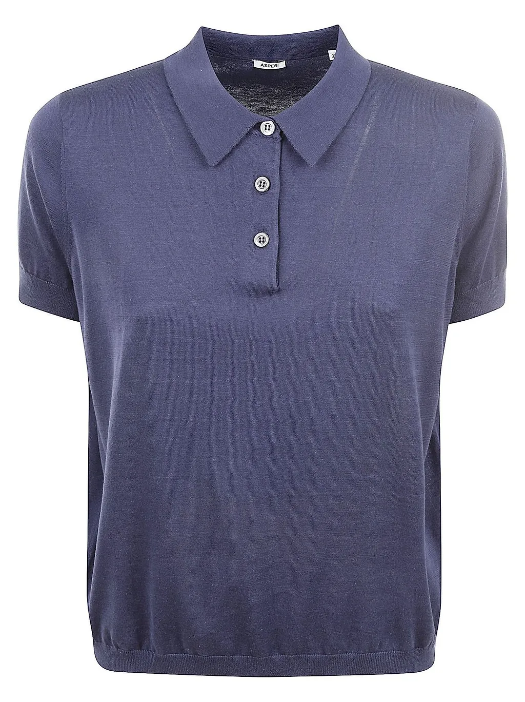 Aspesi Short Sleeve Polo Knitted Top