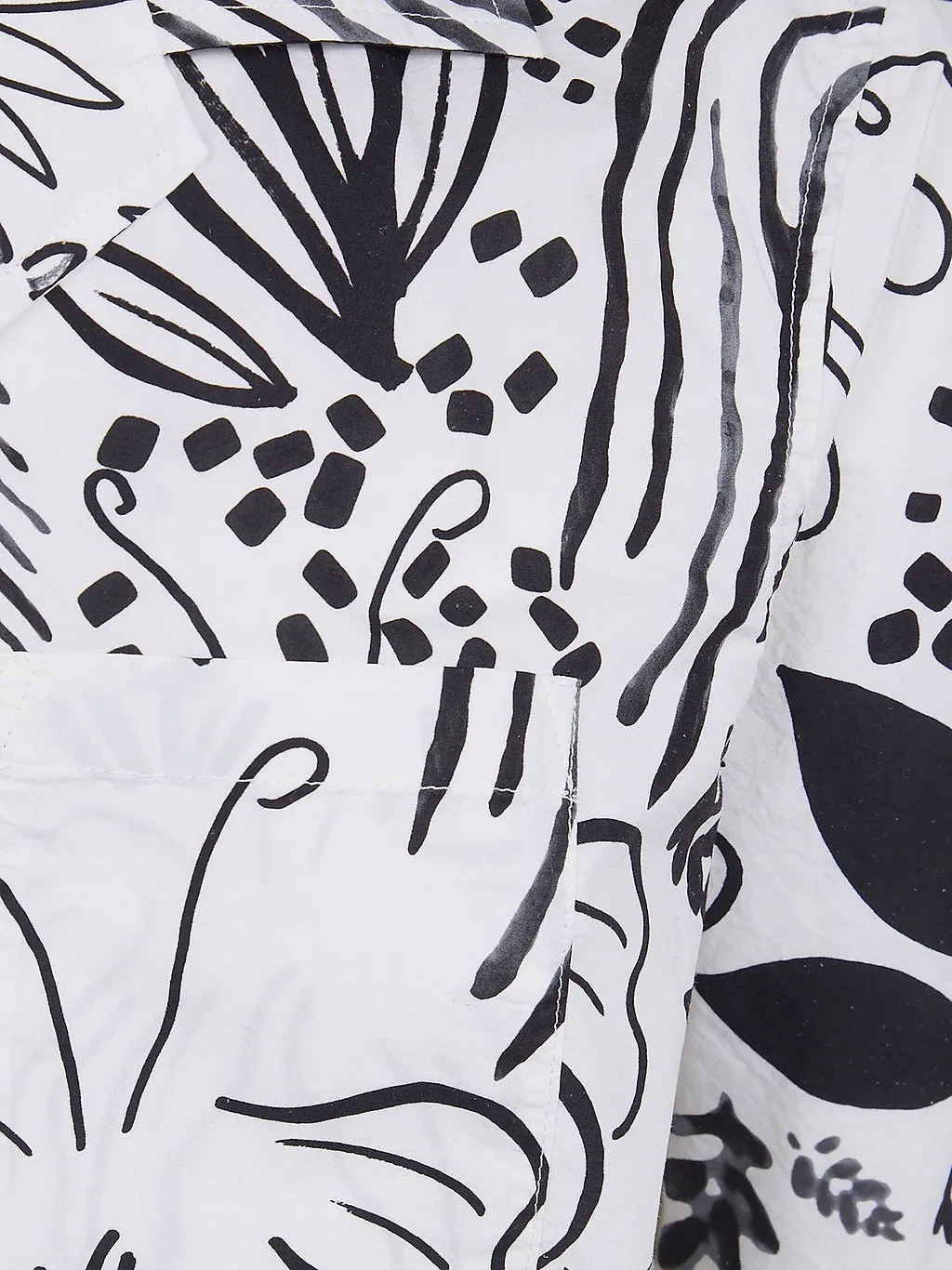 Aspesi Short Sleeve Printed Shirt