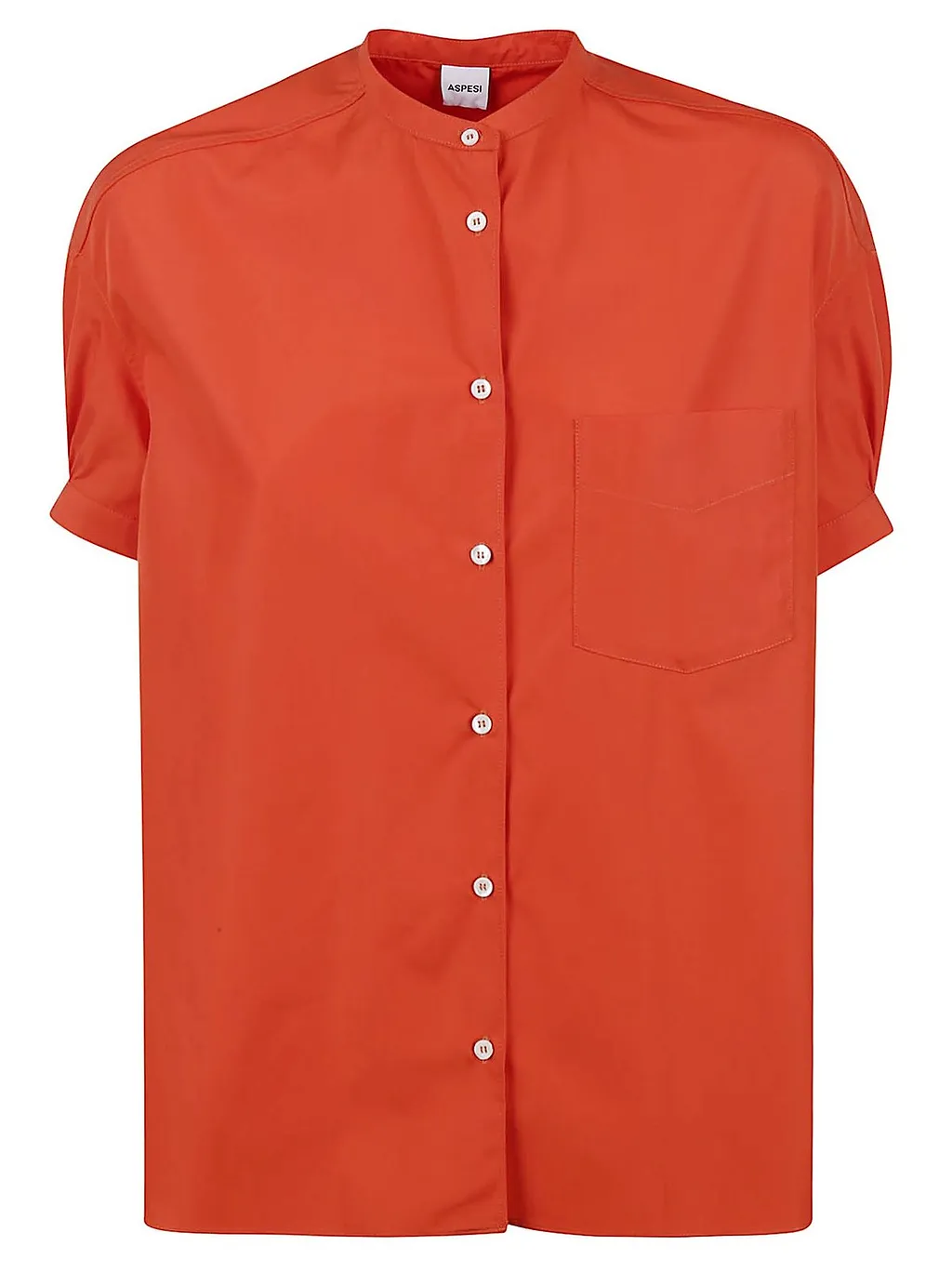 Aspesi Short Sleeved Buttoned Shirt