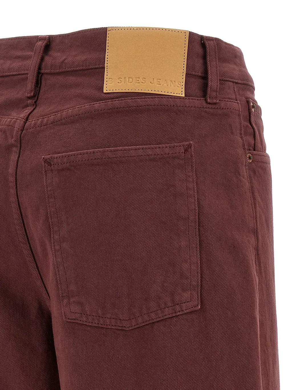 B Sides Leroy Mid Relaxed Wide-Leg Jeans