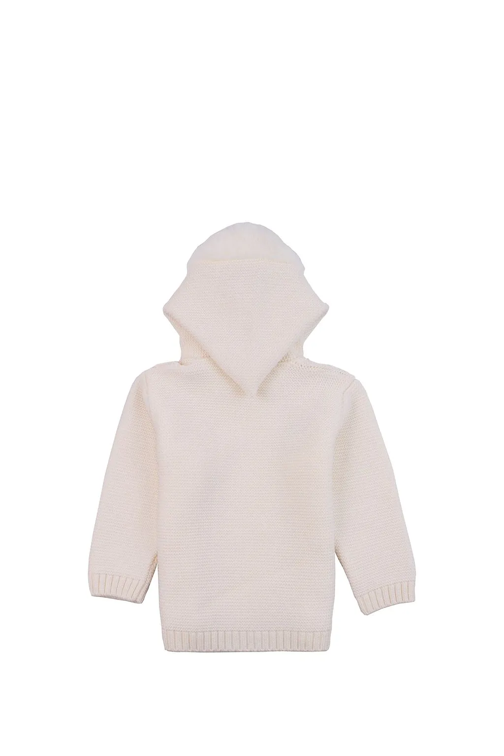 Baby Lord Double Breasted Hooded Ribbed Coat