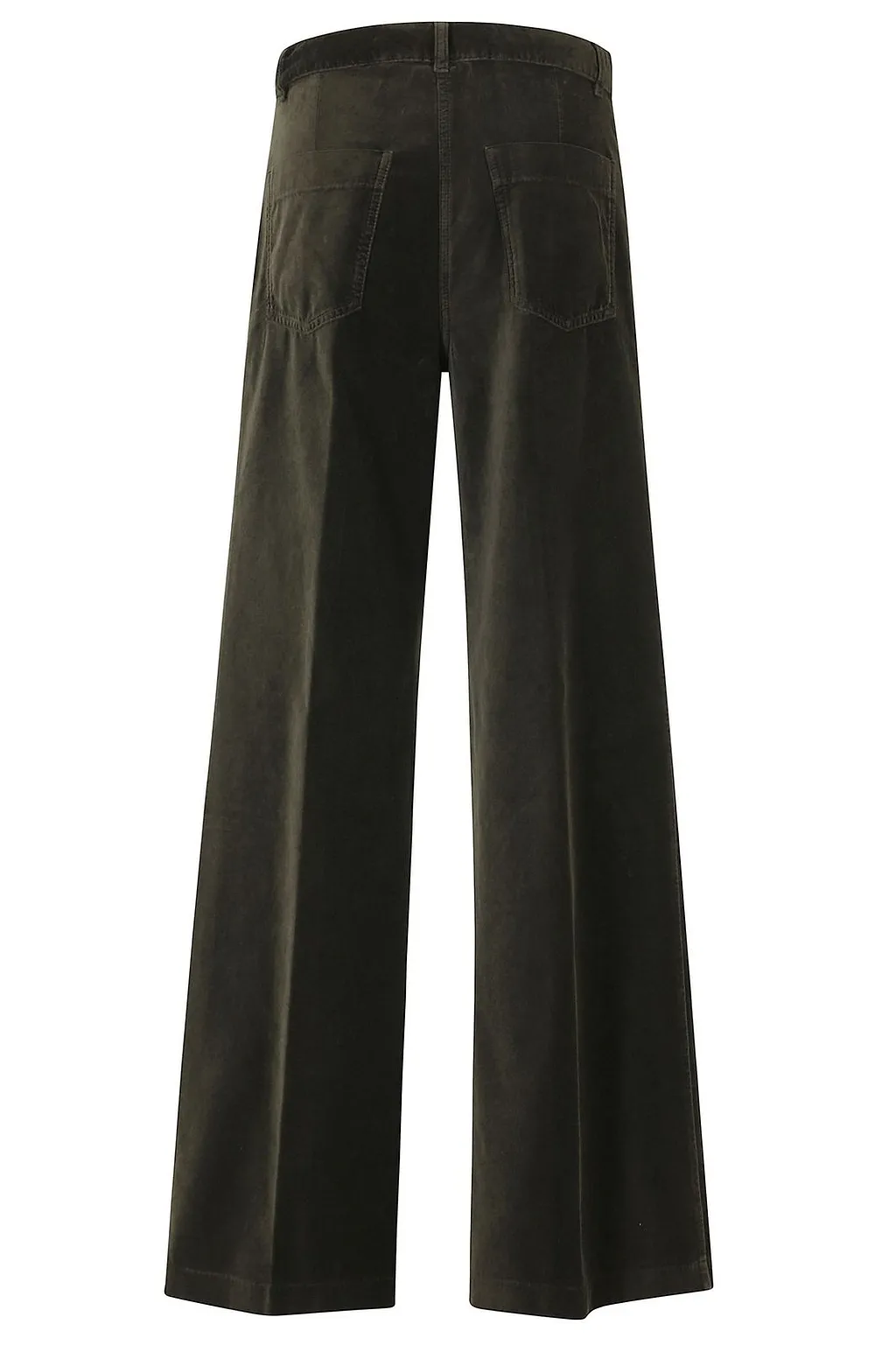 Aspesi Velvet Wide-Leg Pants