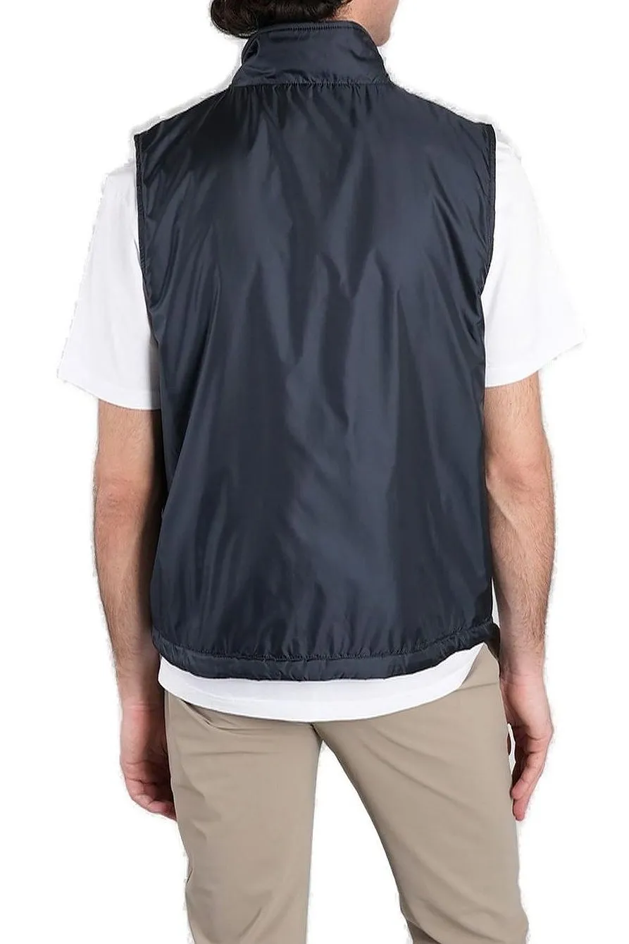 Aspesi Vernes High-Neck Zipped Gilet