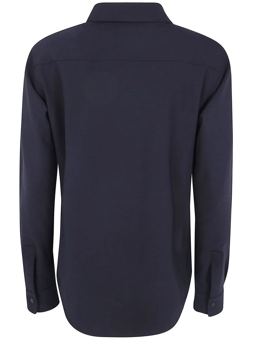 Aspesi Wool Blend Button-Up Shirt