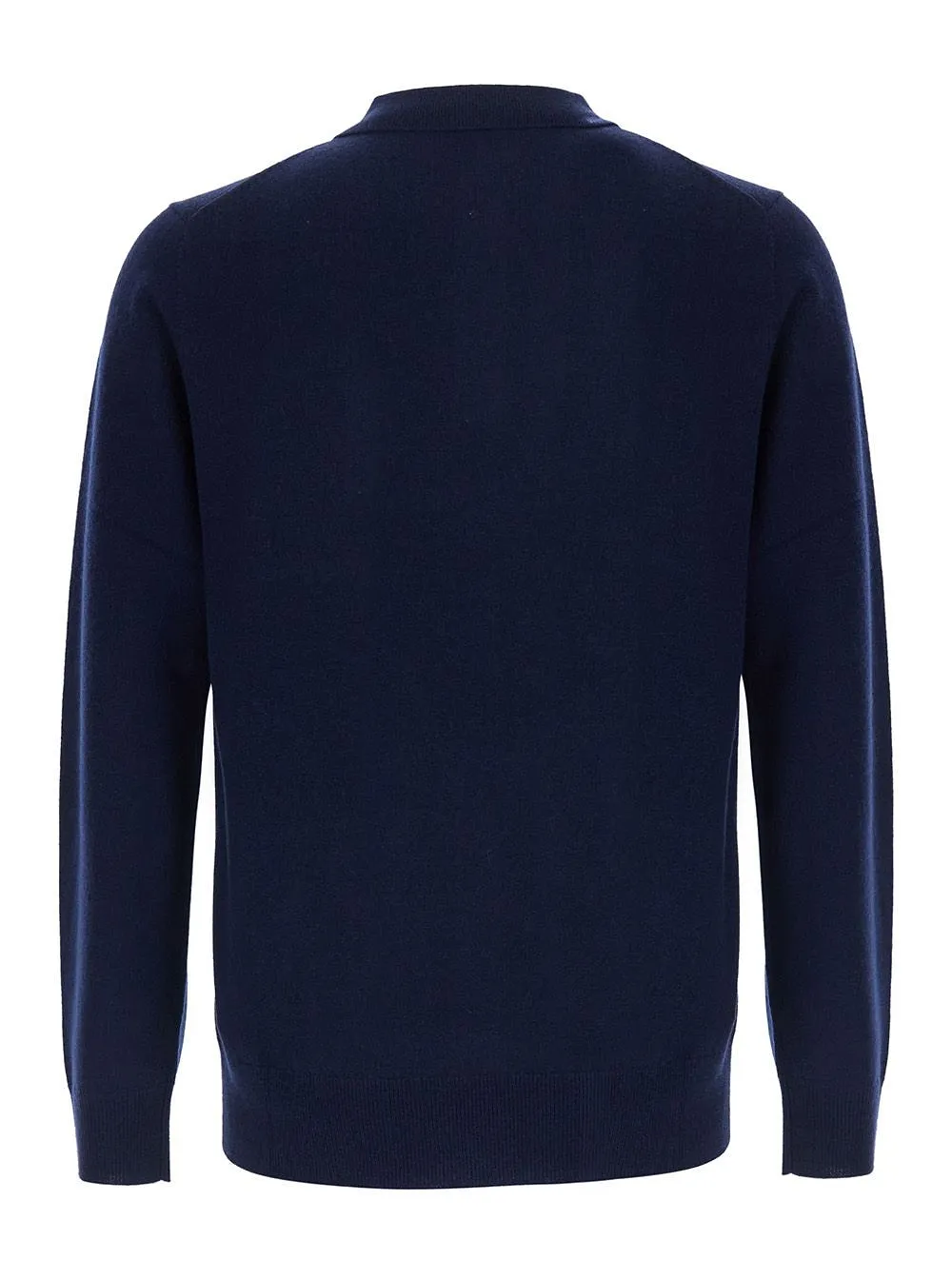 Aspesi Wool-Cashmere Polo Knitted Sweater