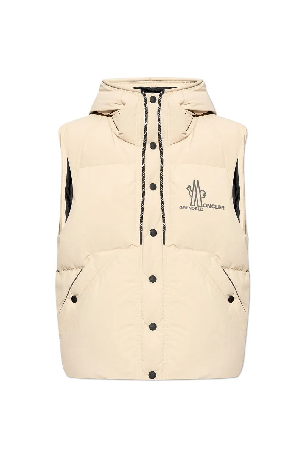 Moncler Grenoble Logo Detailed Padded Gilet