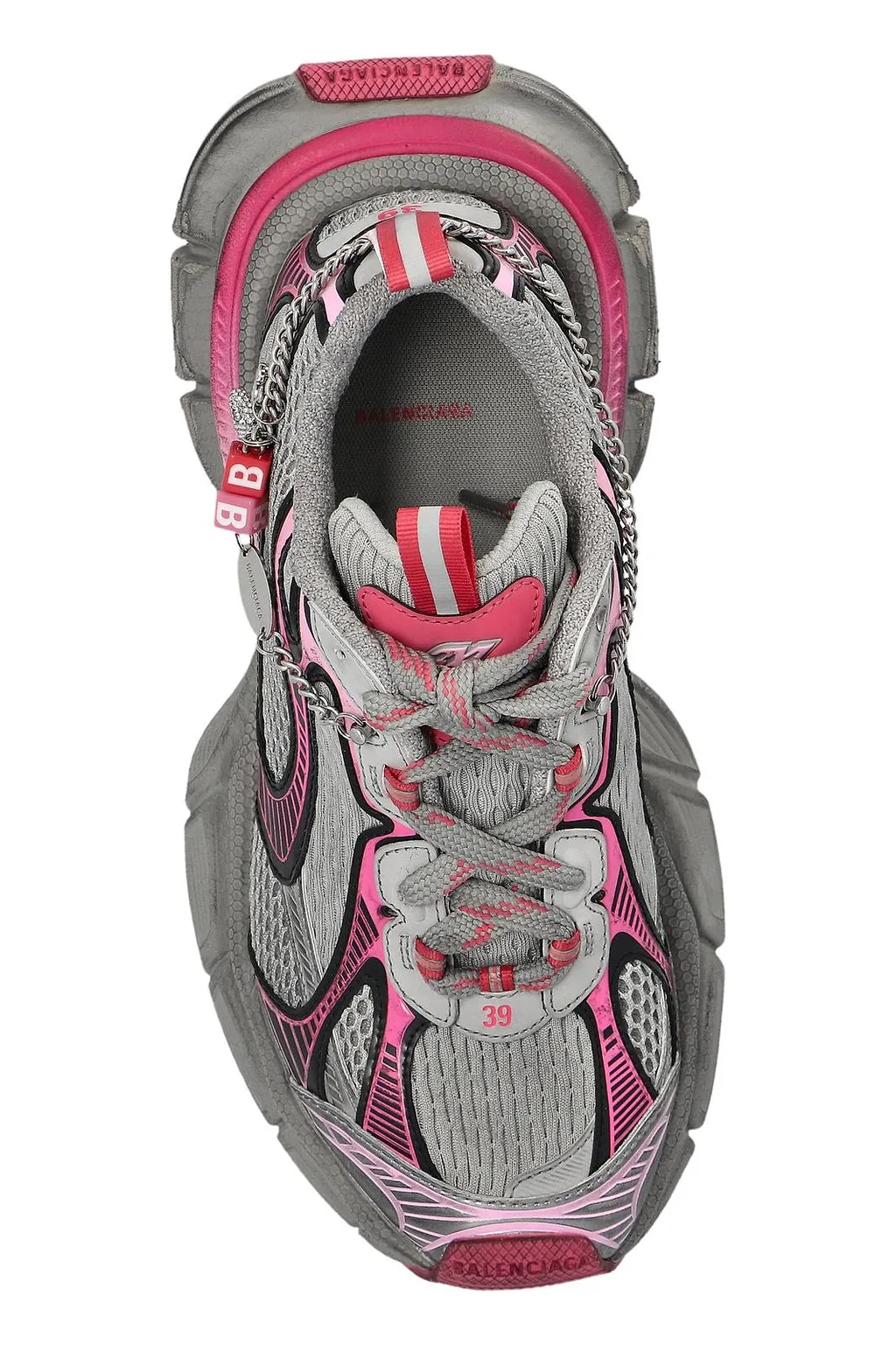 3Xl Gradient Lace-Up Sneakers