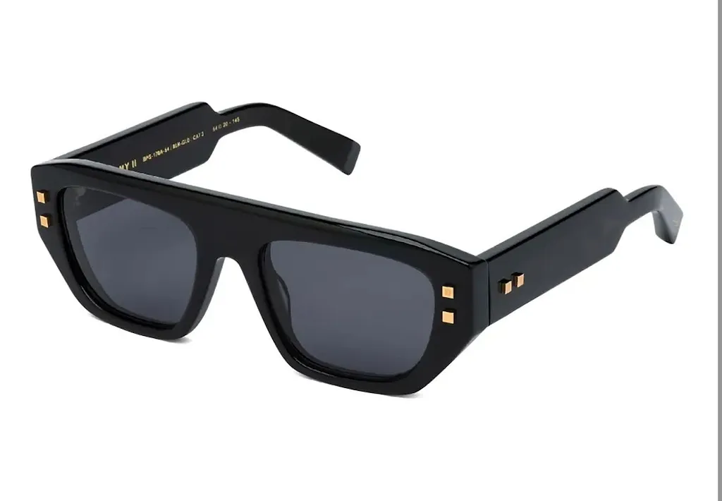 Balmain Eyewear B Army Ii Rectangle Frame Sunglasses