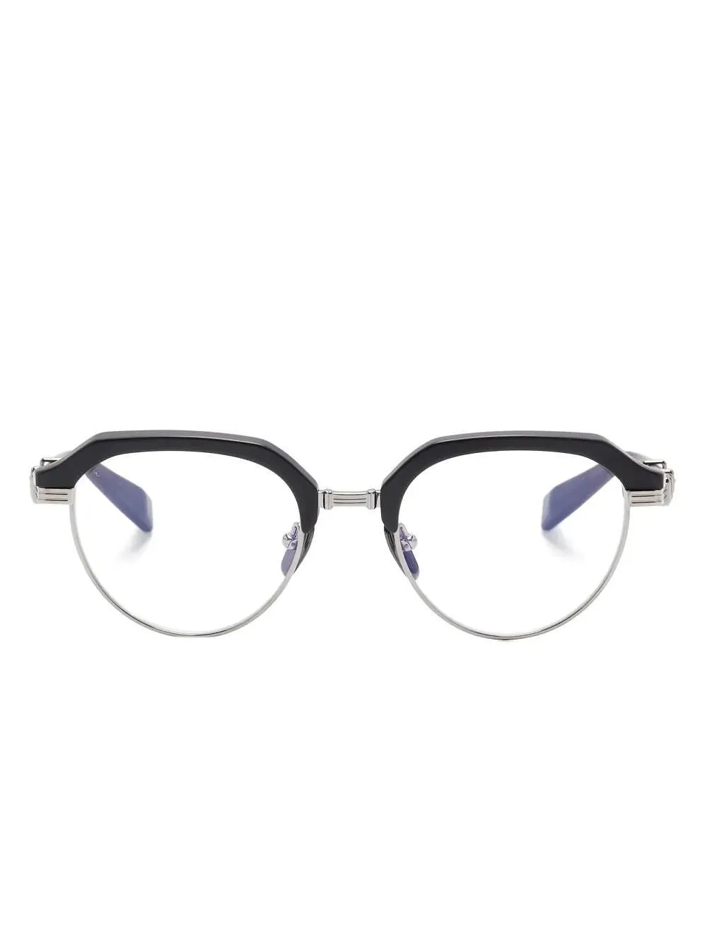 Balmain Eyewear Admiral Oval Frame Glasses