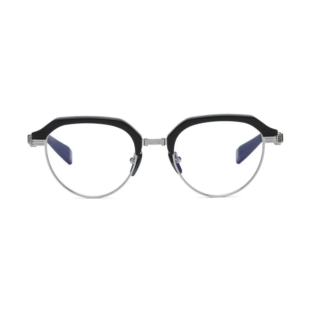 Balmain Eyewear Admiral Oval Frame Glasses