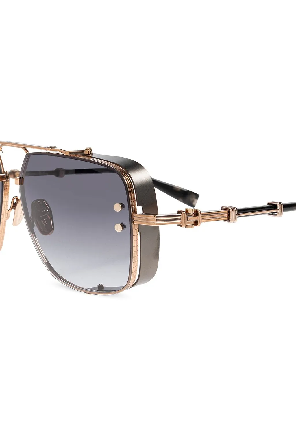 Balmain Eyewear Bps181 Geometric Frame Sunglasses