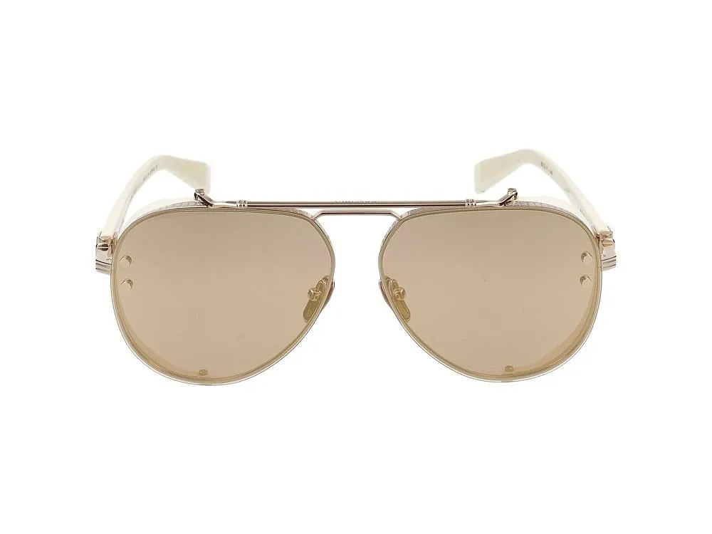Balmain Eyewear Captaine Rimmed Aviator Sunglasses