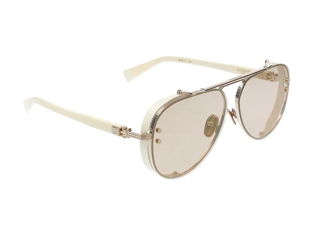 Balmain Eyewear Captaine Rimmed Aviator Sunglasses