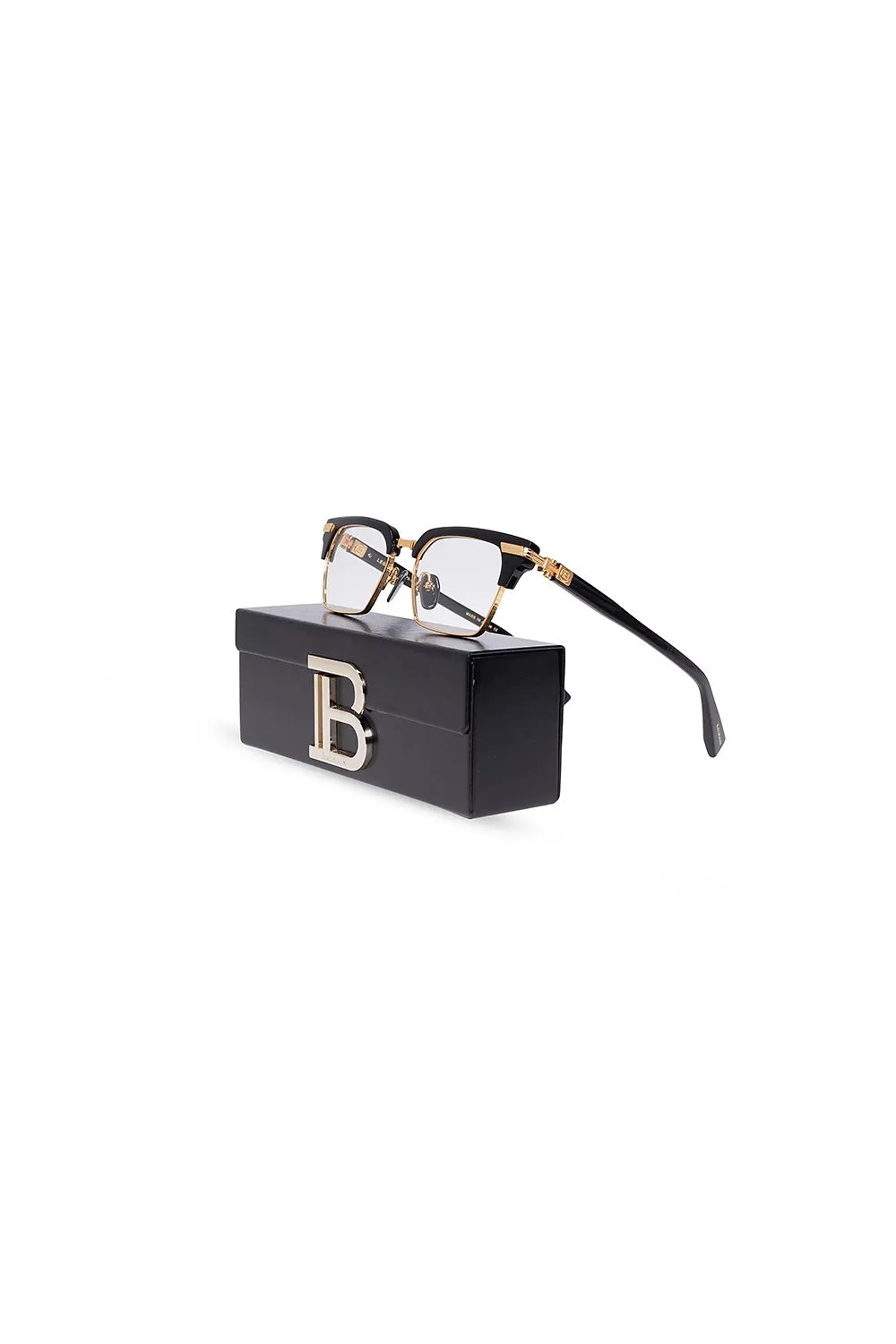 Balmain Eyewear Square Frame Glasses