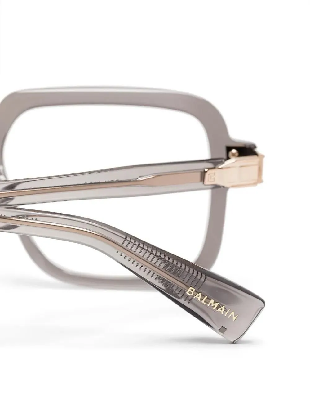Balmain Eyewear Square-Frame Glasses