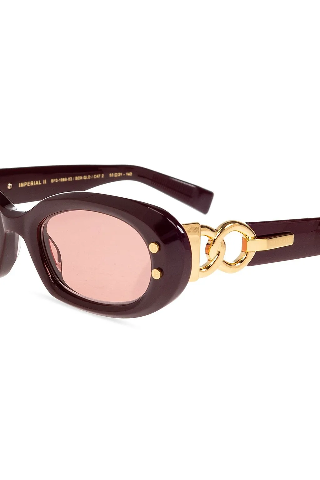 Balmain Eyewear Imperial Ii Oval Sunglasses