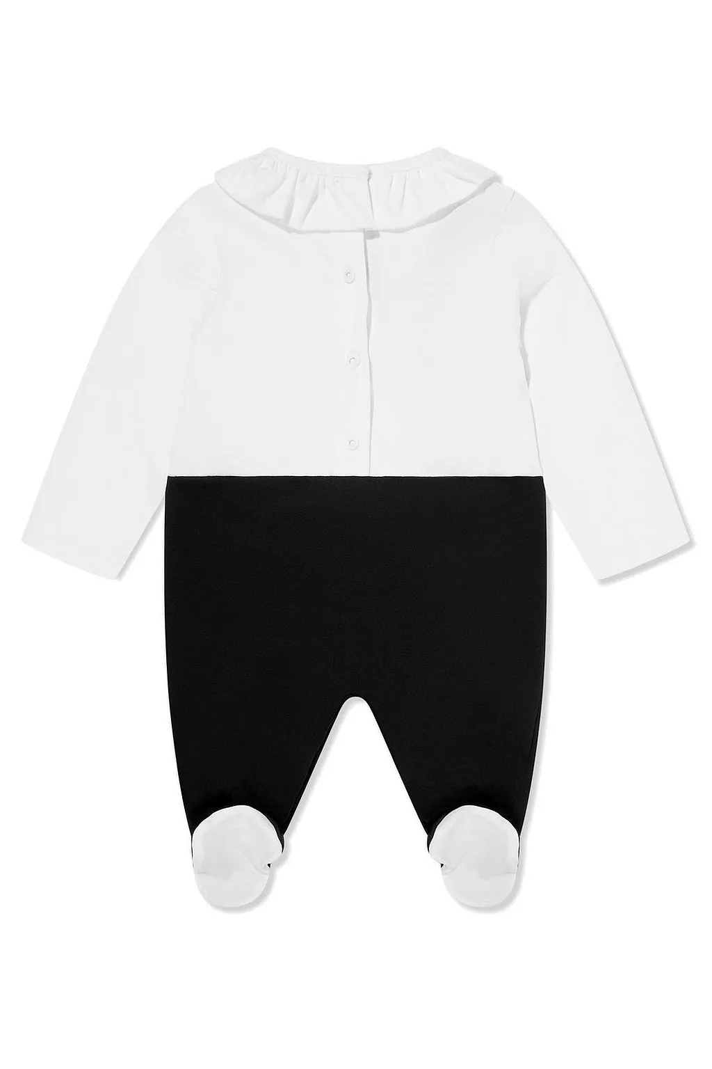 Balmain Kids Color-Block Babygrow Set