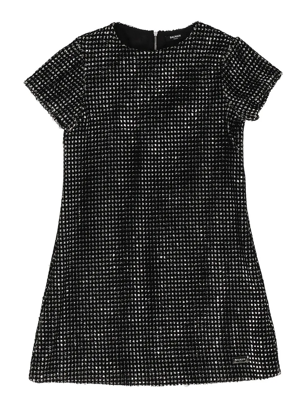 Balmain Kids Embellished Zipped Dress
