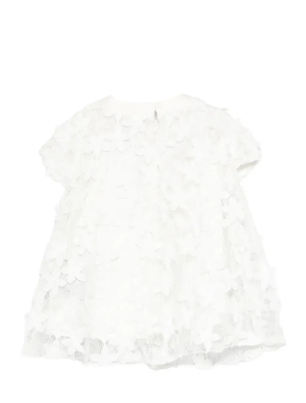 Balmain Kids Floral Laced Dress