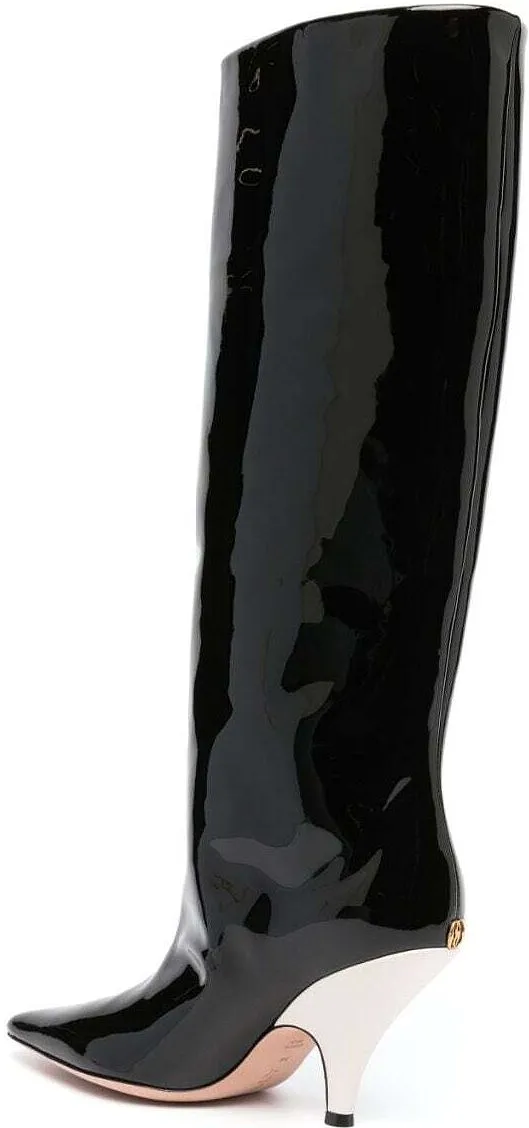 Bally Kika Pointed Toe Knee-High Boots