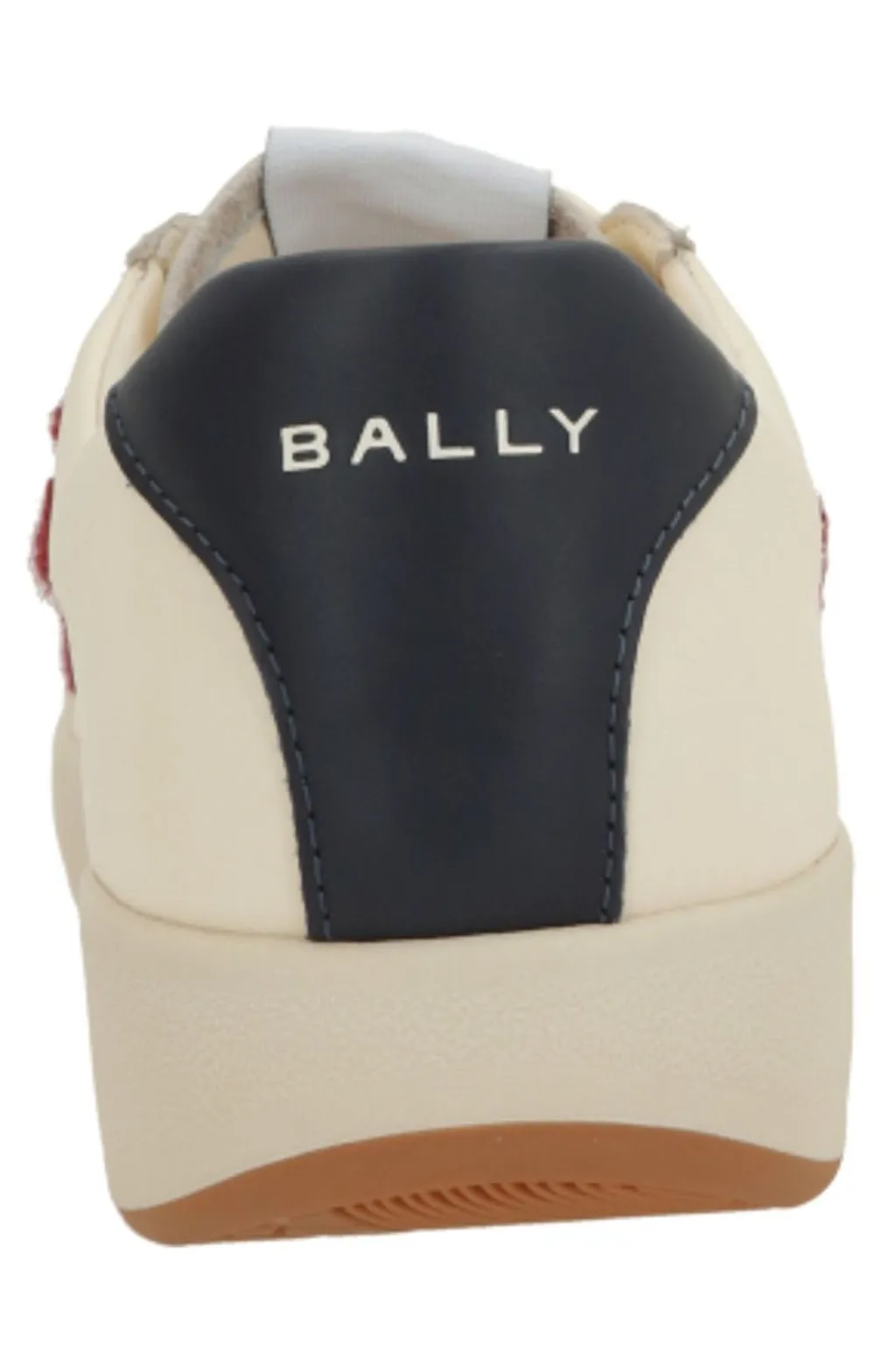 Bally Logo Flocked Low-Top Sneakers